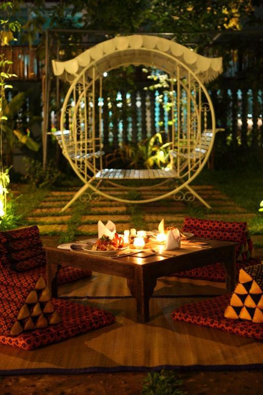 The Frangipani Green Garden Hotel & Spa Siem Reap Restaurant foto